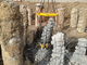 Hydraulische Stapelbreker voor Ronde Concrete Stapelsnijmachine 600 - 1800mm Stapeldiameter TYSIM KP380A